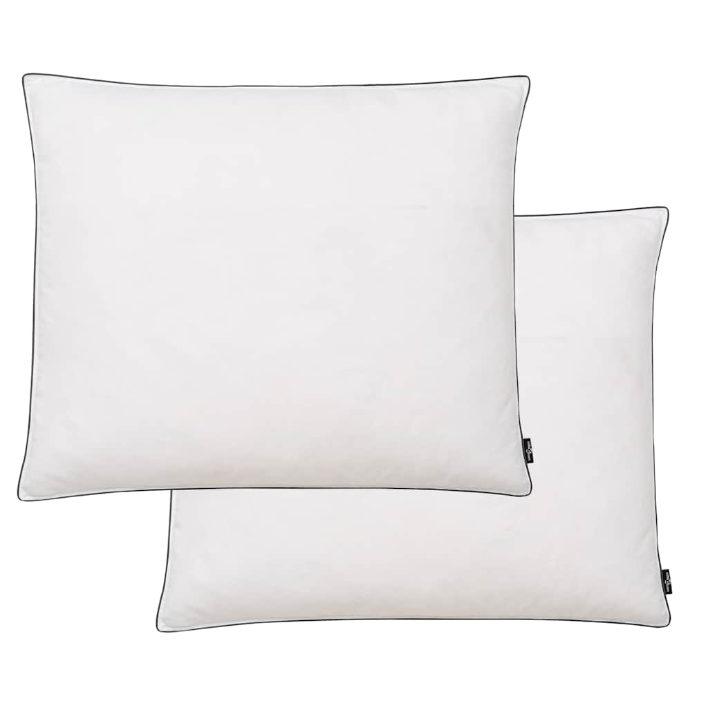 Pillows 2 pcs. Down/feather filling Light 70x60 cm White
