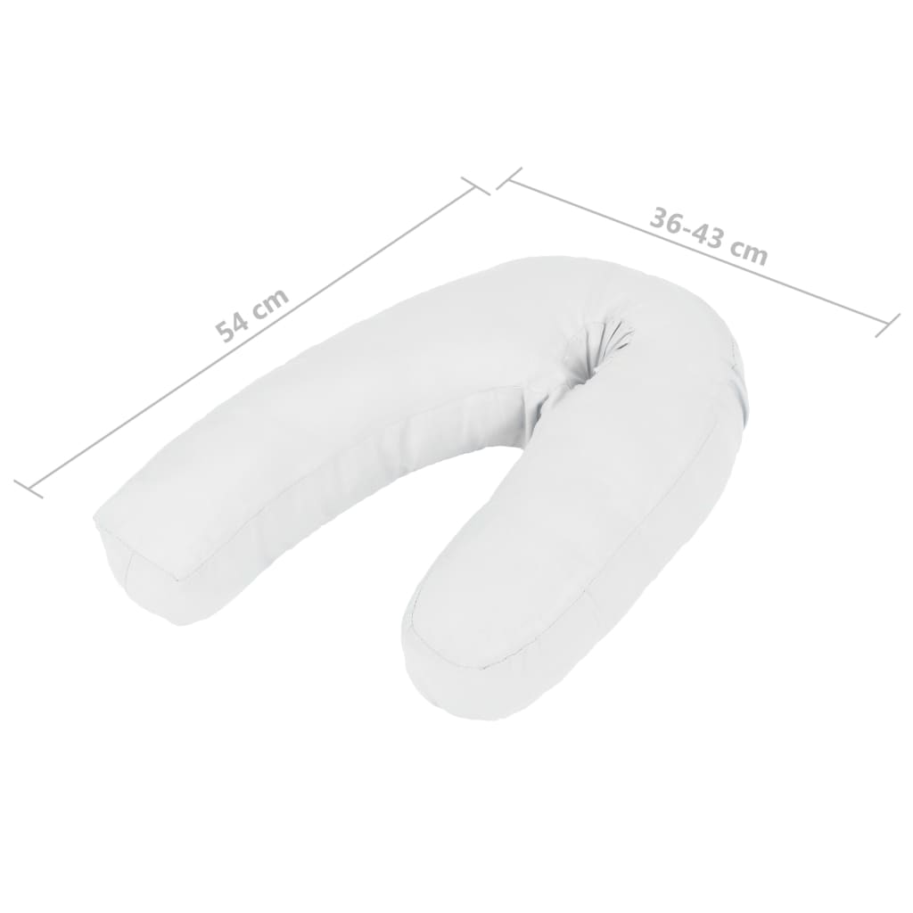 Pregnancy Pillow J-Shaped 54x(36-43) cm