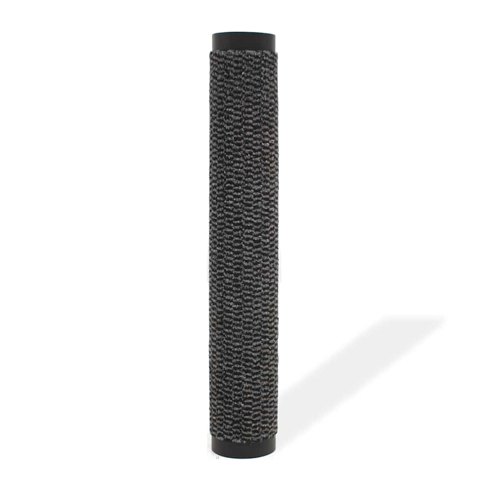Paillasson rectangulaire tufté 40x60 cm anthracite