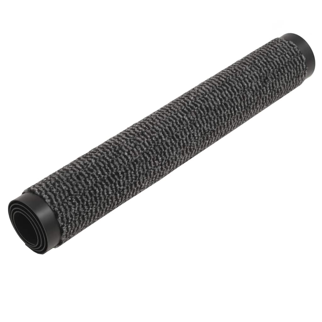 Paillasson rectangulaire tufté 40x60 cm anthracite
