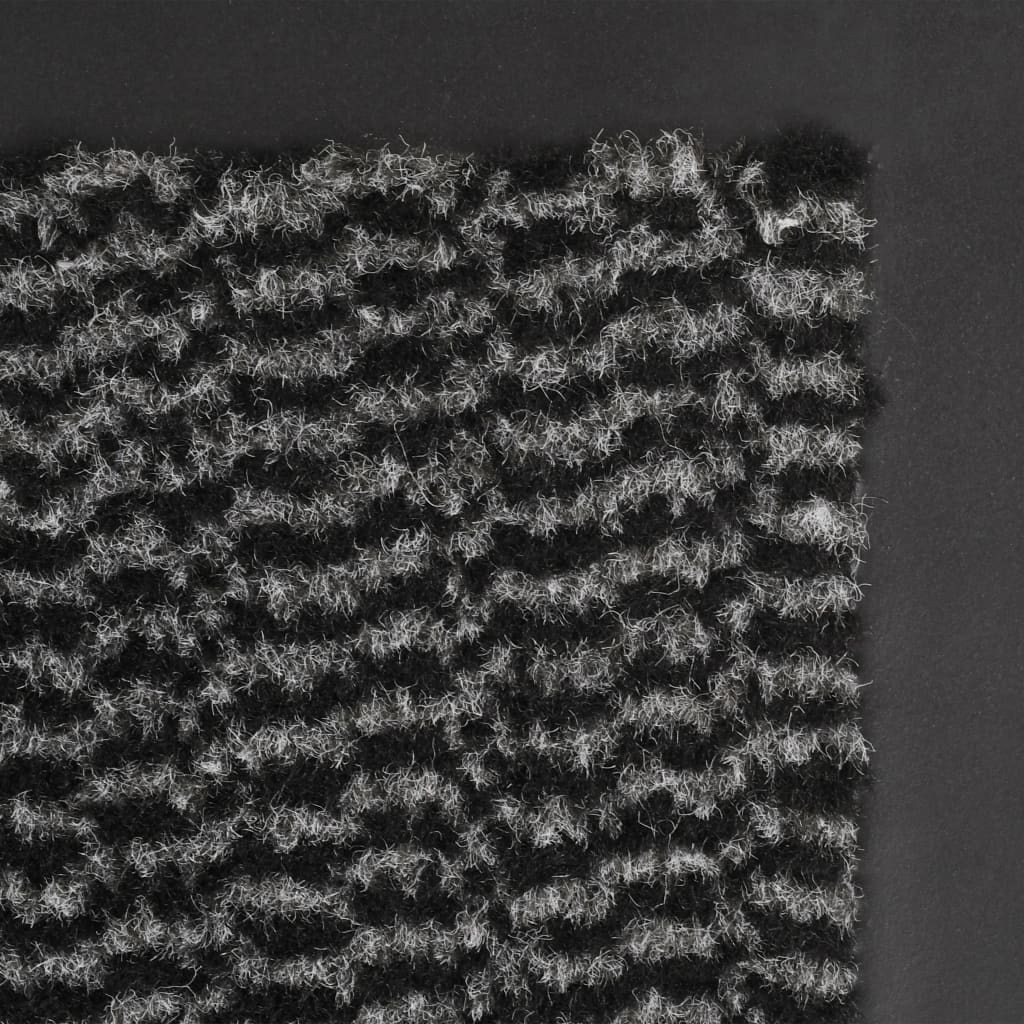 Paillasson rectangulaire tufté 60x90 cm anthracite