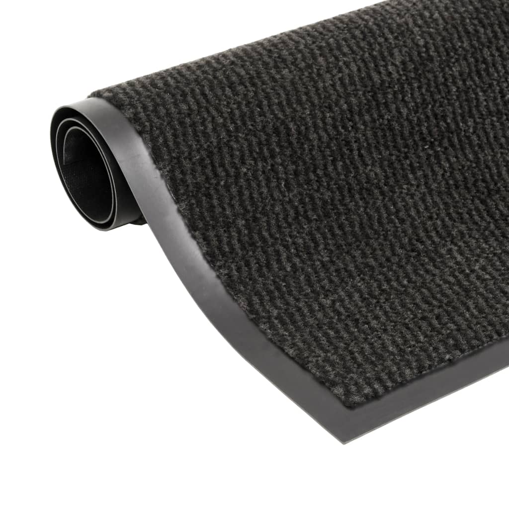 Dirt Trapper Mat Rectangular Tufted 80x120 cm Black