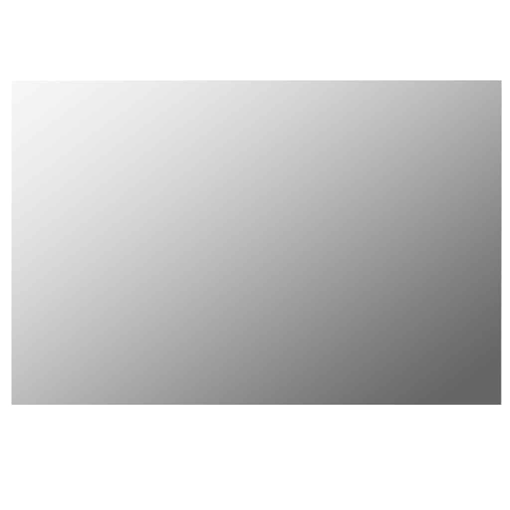 Wall Mirror 60 x 40 cm Rectangular Glass