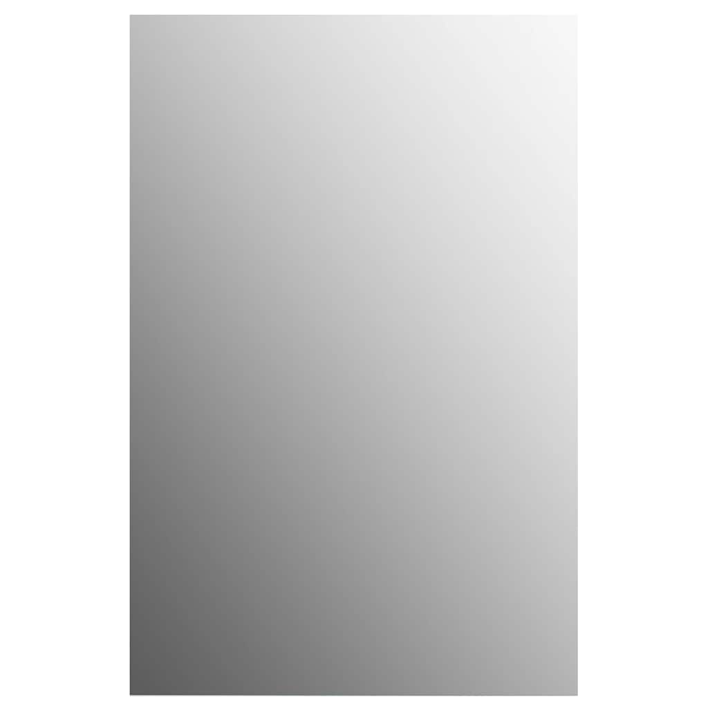 Wall Mirror 60 x 40 cm Rectangular Glass