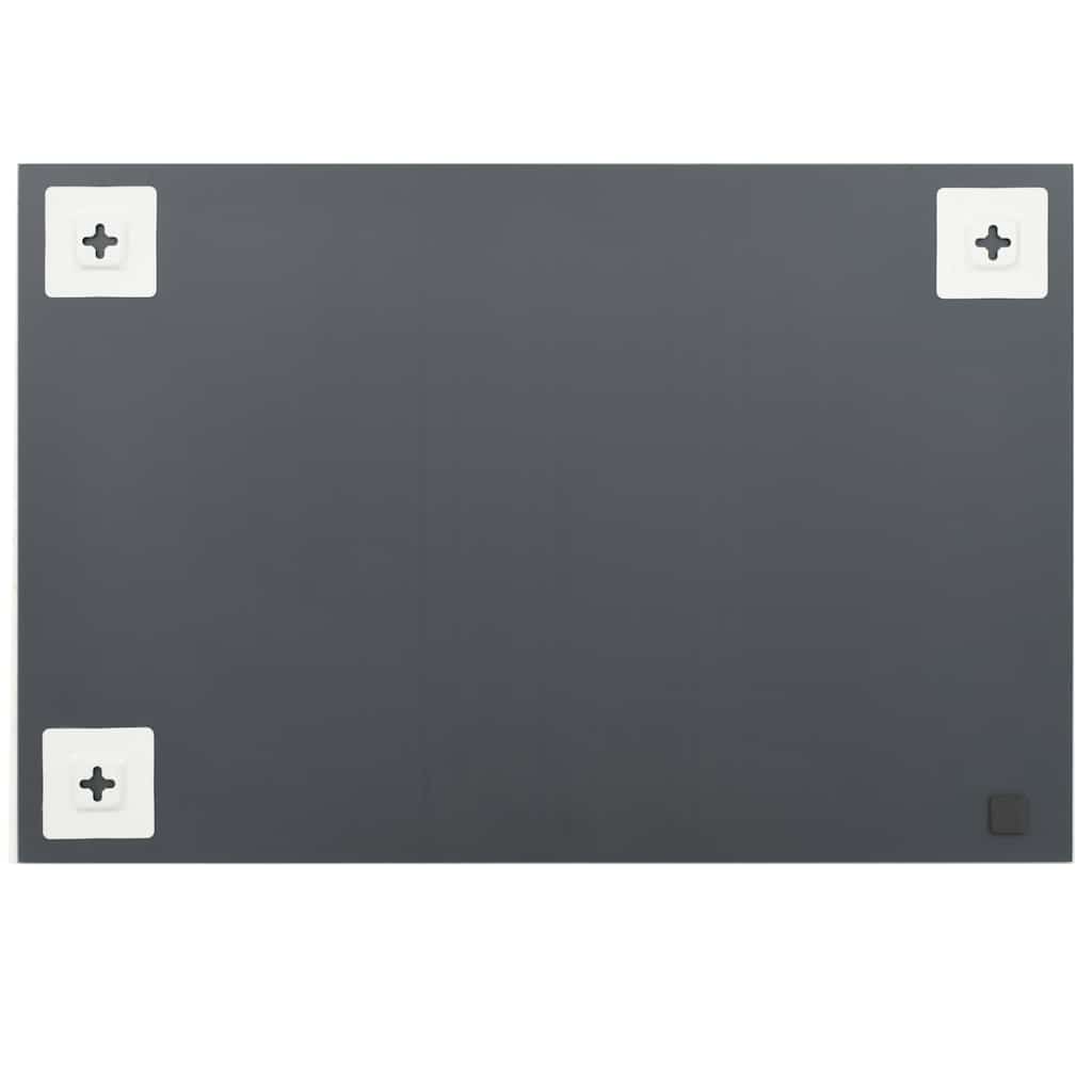Wall Mirror 60 x 40 cm Rectangular Glass