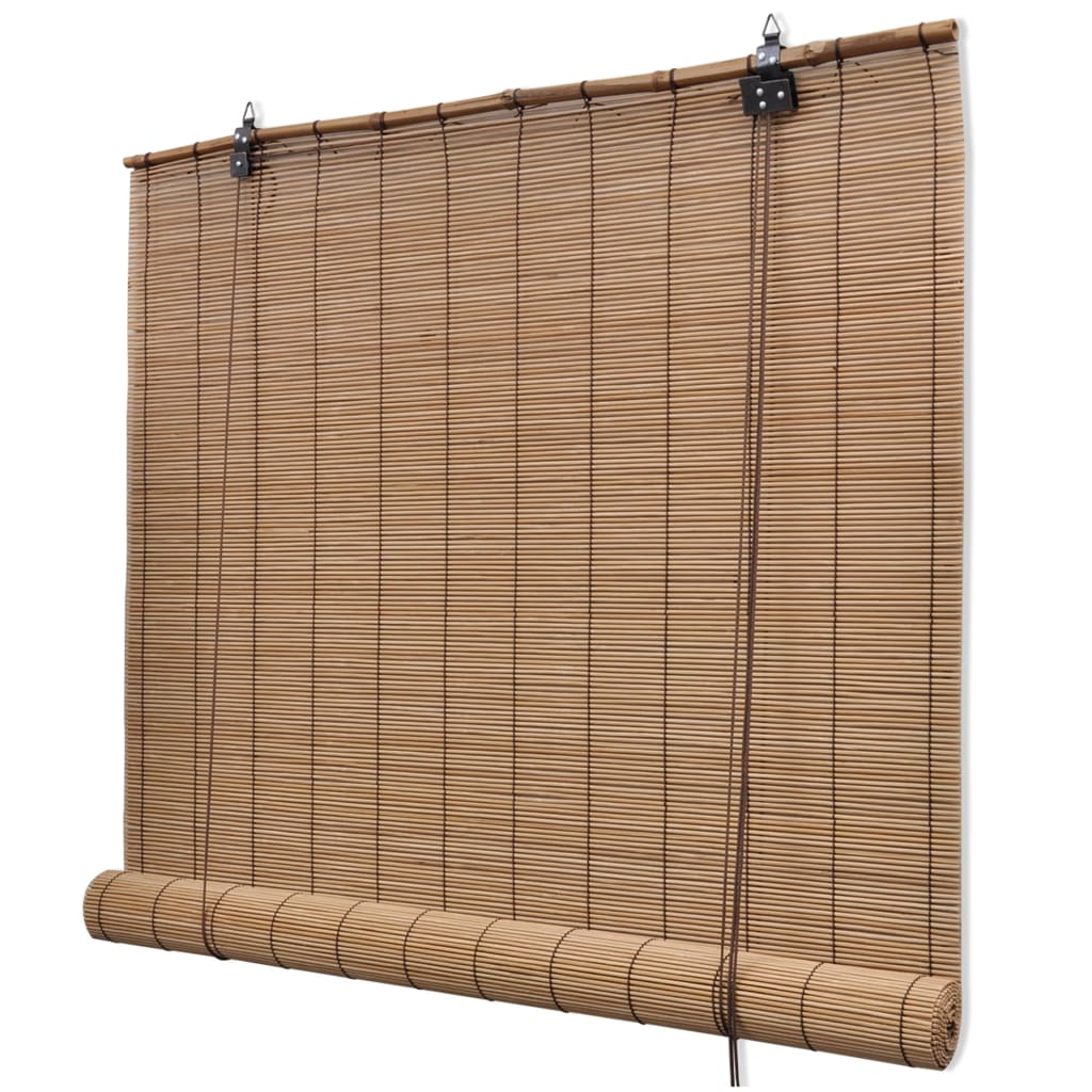 Bamboo Blind 150x160 cm Brown