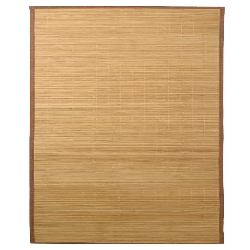 Carpet Bamboo 160x230 cm Brown