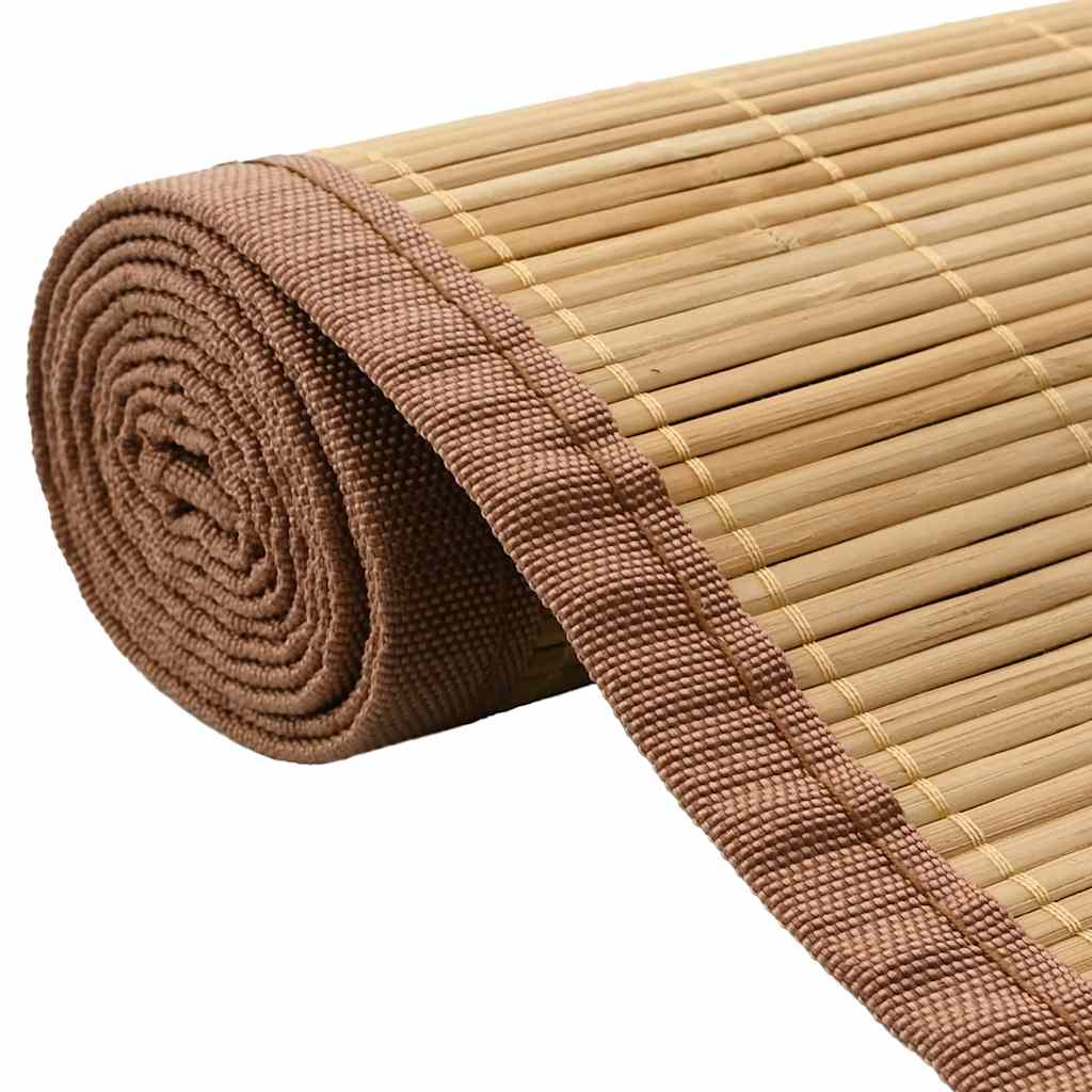 Carpet Bamboo 160x230 cm Brown
