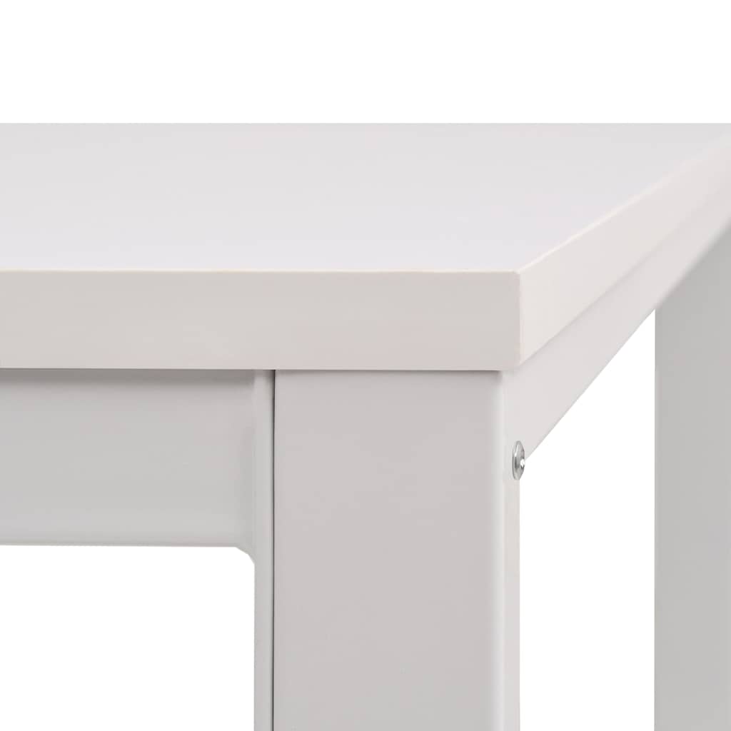 Desk 120×60×75 cm White