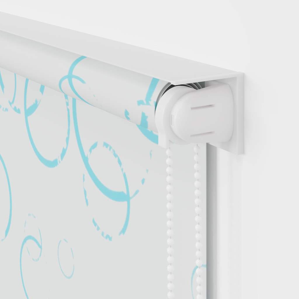 Store de douche 100x240 cm Motif bulles