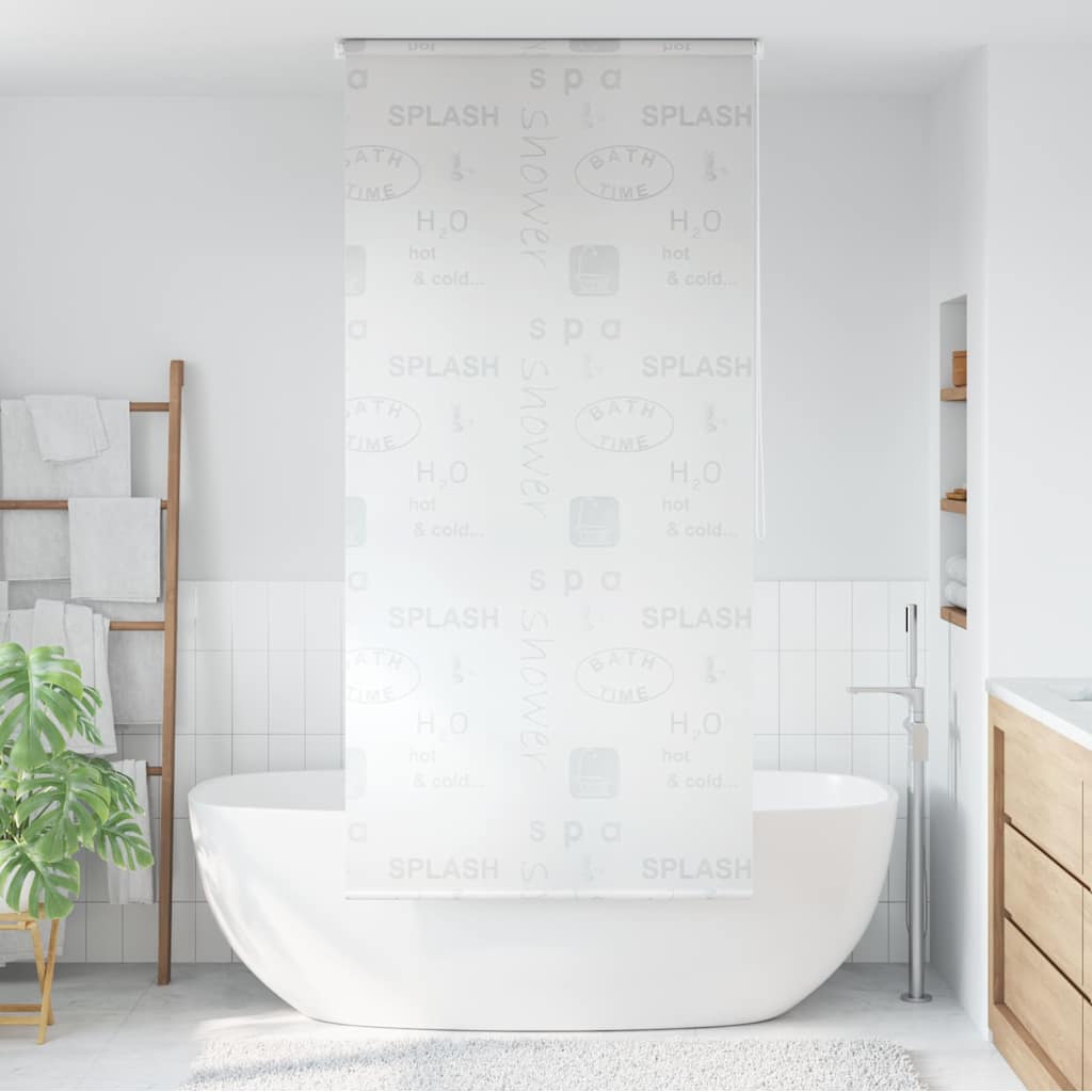 Store de douche 120x240 cm design Splash