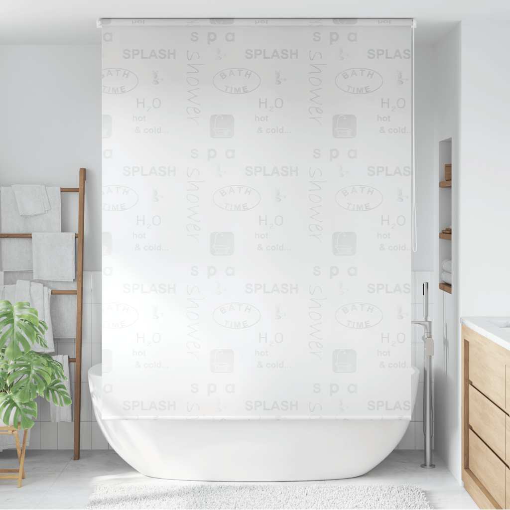 Duschrollo 160x240 cm Splash-Design