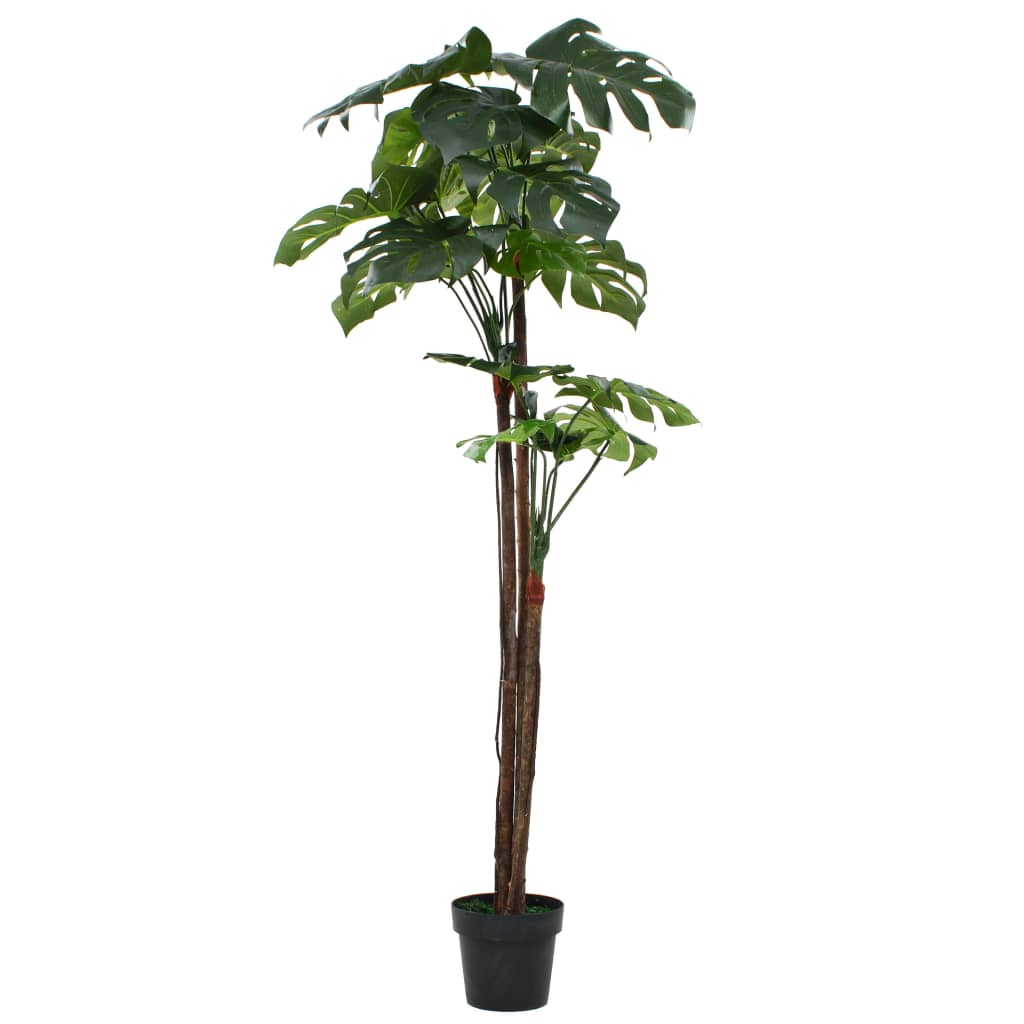 Artificial Monstera Deliciosa with Pot, 170 cm, Green