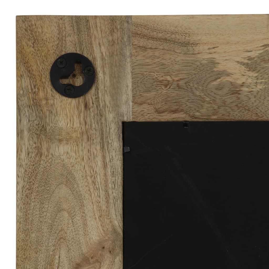 Mirror Solid Mango Wood 50 x 80 cm