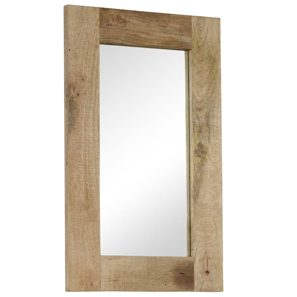 Mirror Solid Mango Wood 50 x 80 cm