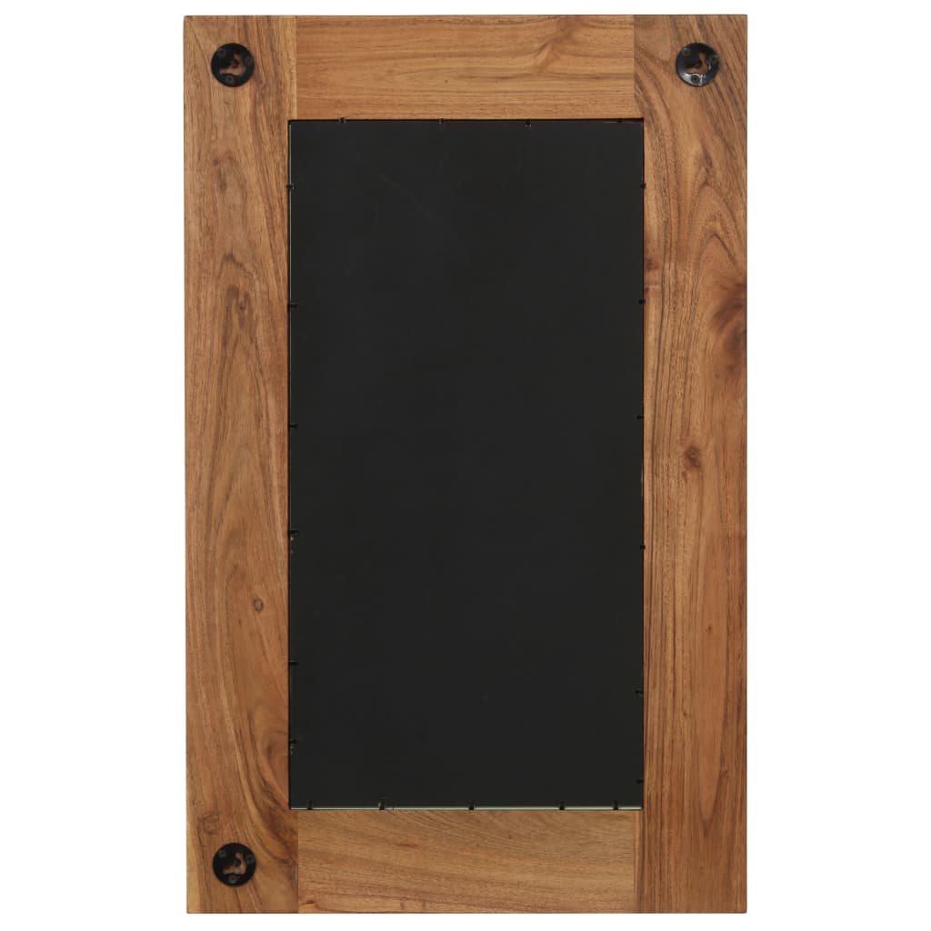 Mirror, solid acacia wood, 50x80 cm