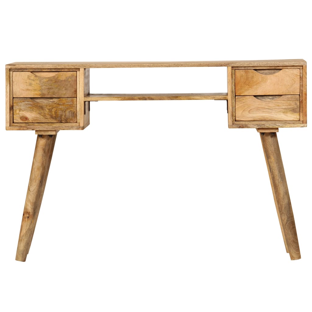 Desk Solid Mango Wood 115x47x76 cm