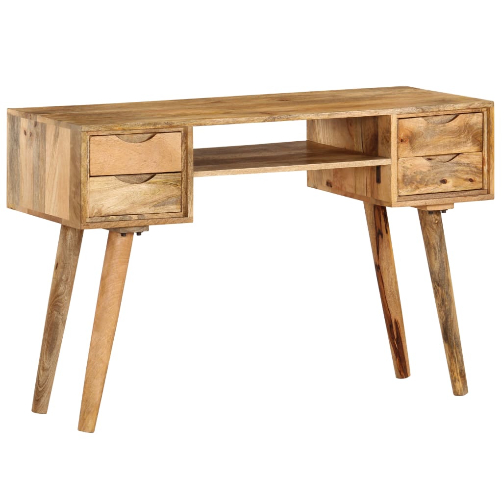 Desk Solid Mango Wood 115x47x76 cm
