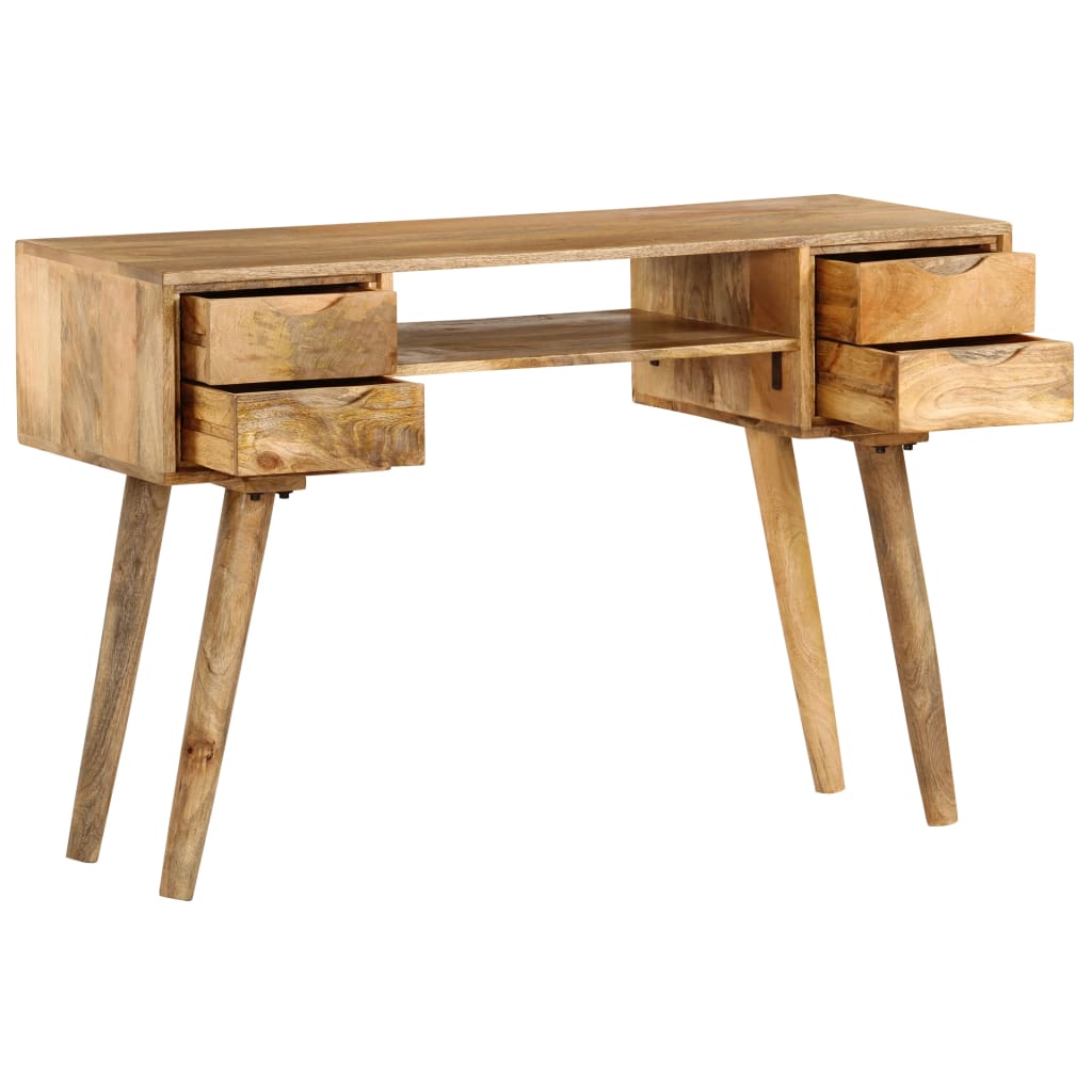 Desk Solid Mango Wood 115x47x76 cm