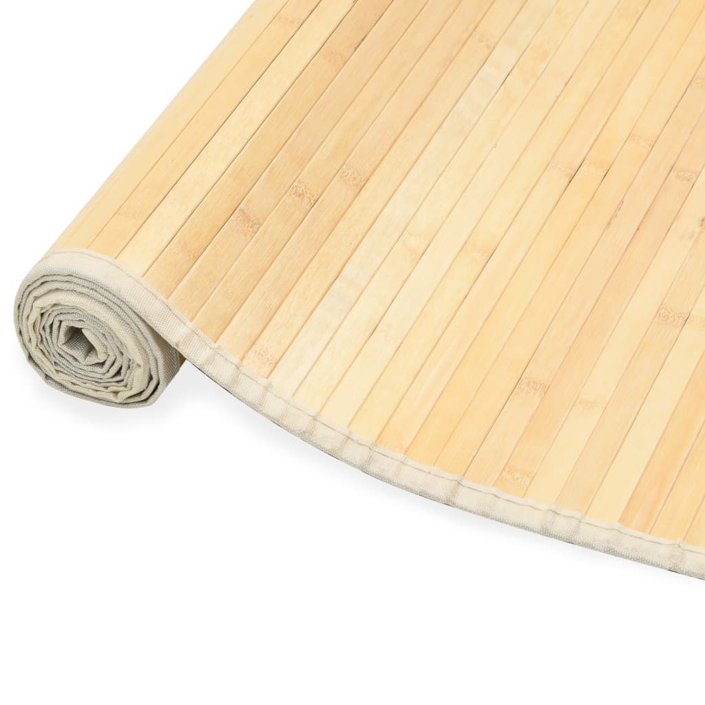 Teppich Bambus 80x200 cm Natur