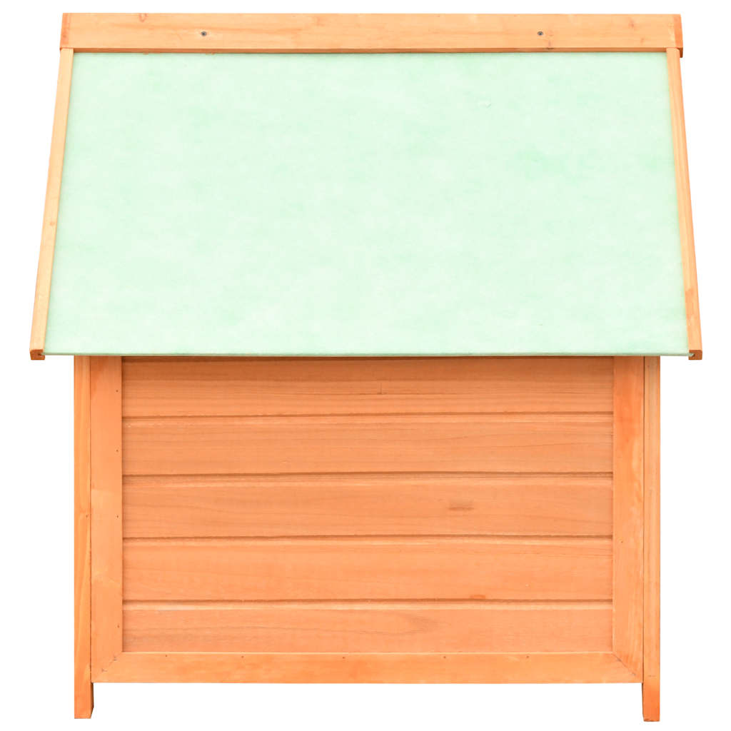 Hundehütte Kiefernholz & Tannenholz Massiv 72x85x82 cm