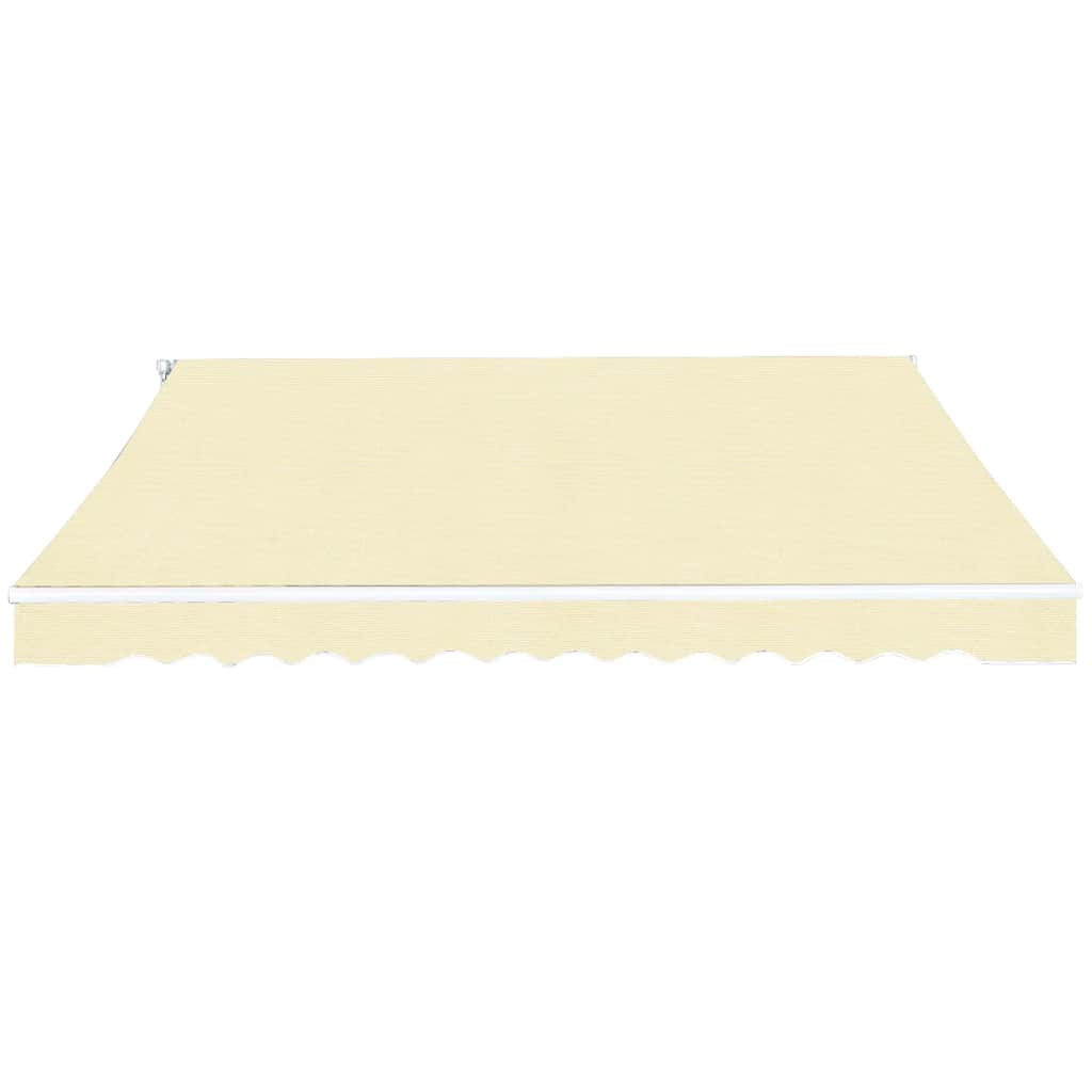 Gelenkarmmarkise 400 cm Cremeweiß