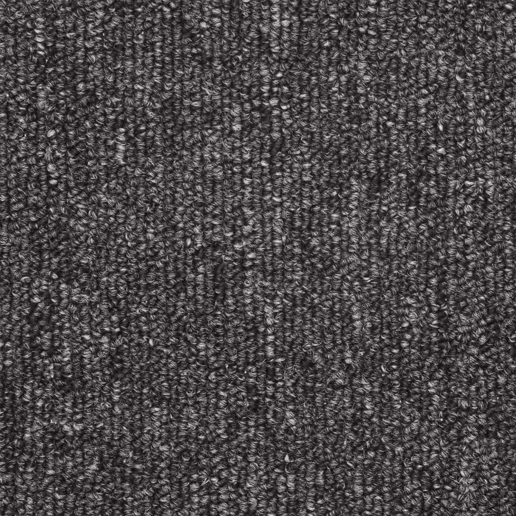Stufenmatten 15 Stk. 56x17x3 cm Anthrazit Halbrund