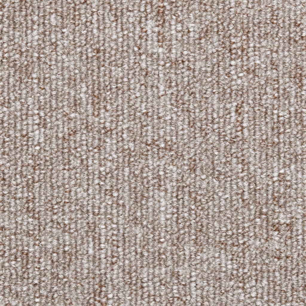 Stufenmatten 15 Stk. 56x17x3 cm Hellbraun Halbrund