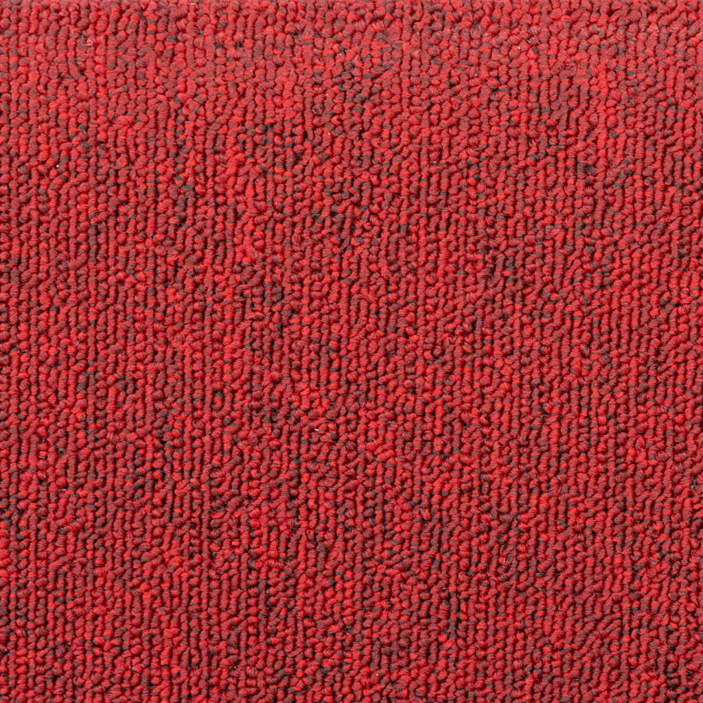 Stair mats 15 pcs. 65x24x4 cm Red Half-Round Large