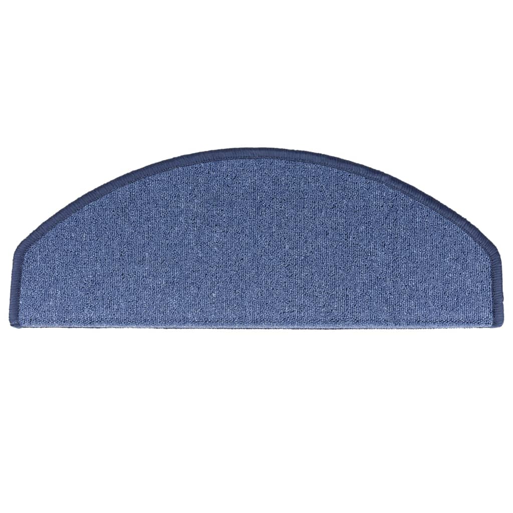 15 pcs. Stair Mats Blue 65 x 24 x 4 cm