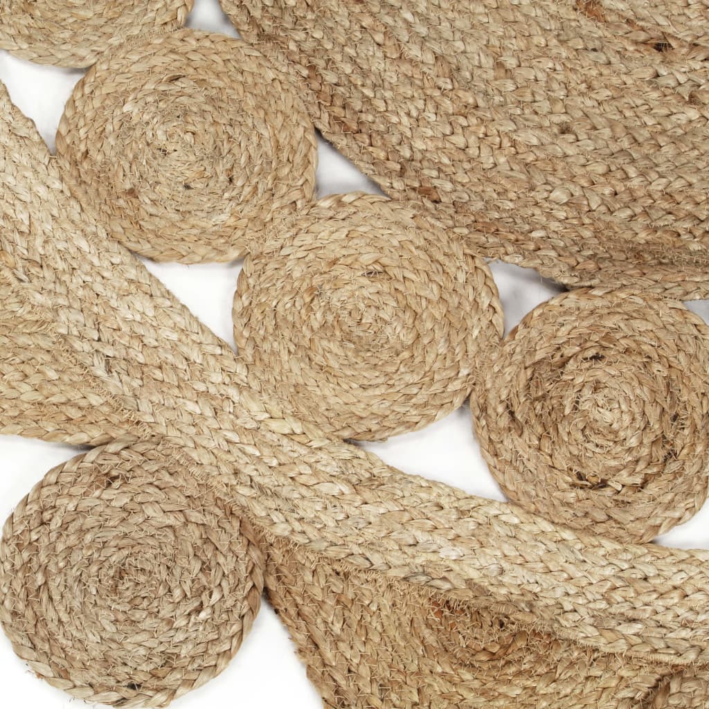 Tapis Tressé à la Main en Jute 150 cm