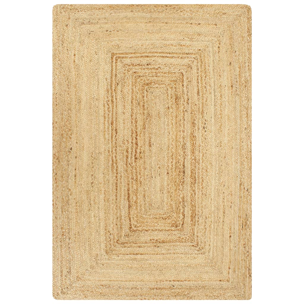 Tapis Fait main Jute Naturel 80x160 cm