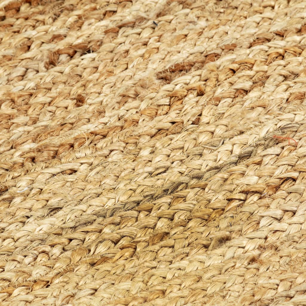 Tapis Fait main Jute Naturel 80x160 cm