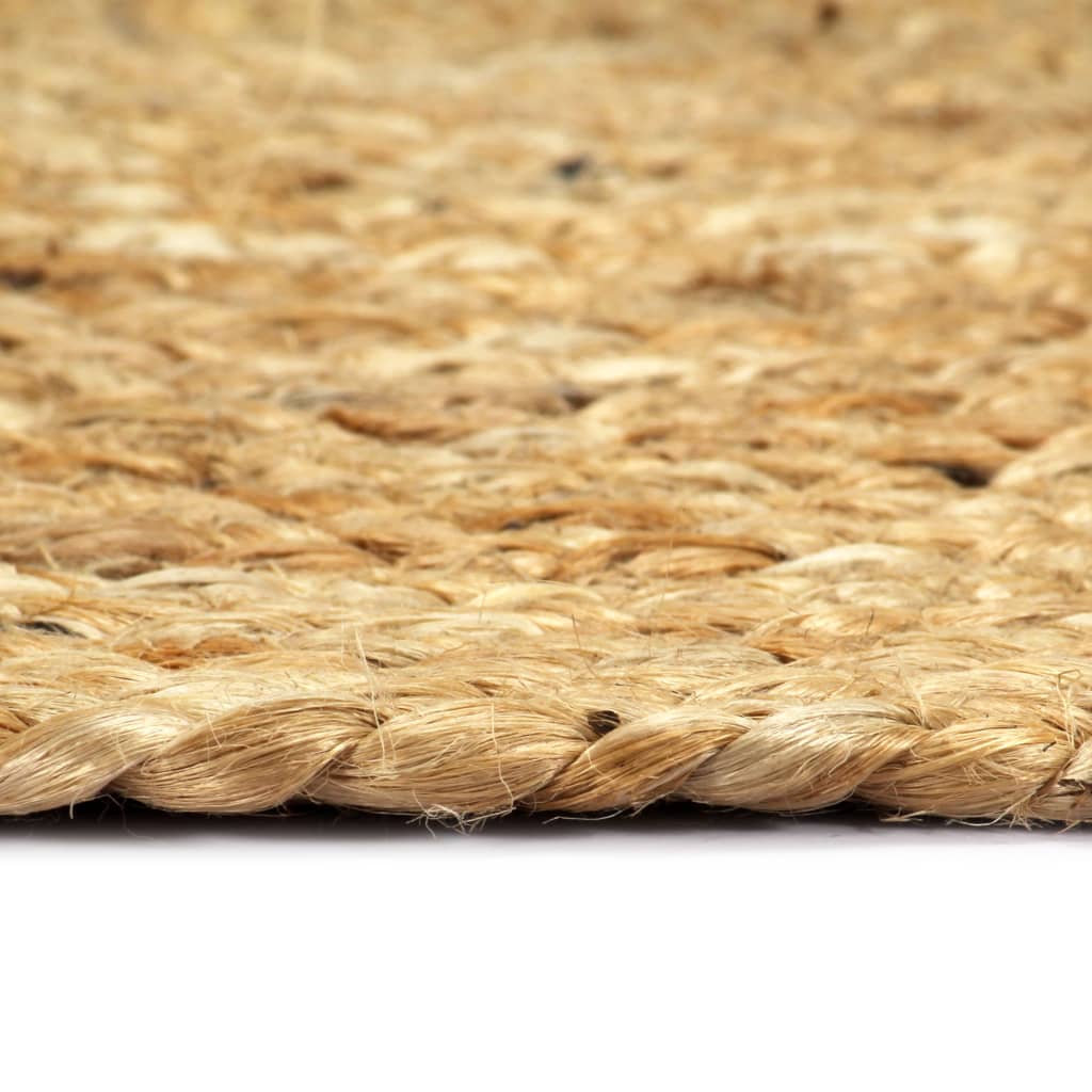 Sets de table 4 pcs Naturel Ø 38 cm Rond Jute
