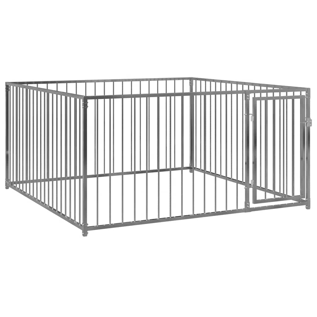 Outdoor-Hundezwinger 200×200×100 cm