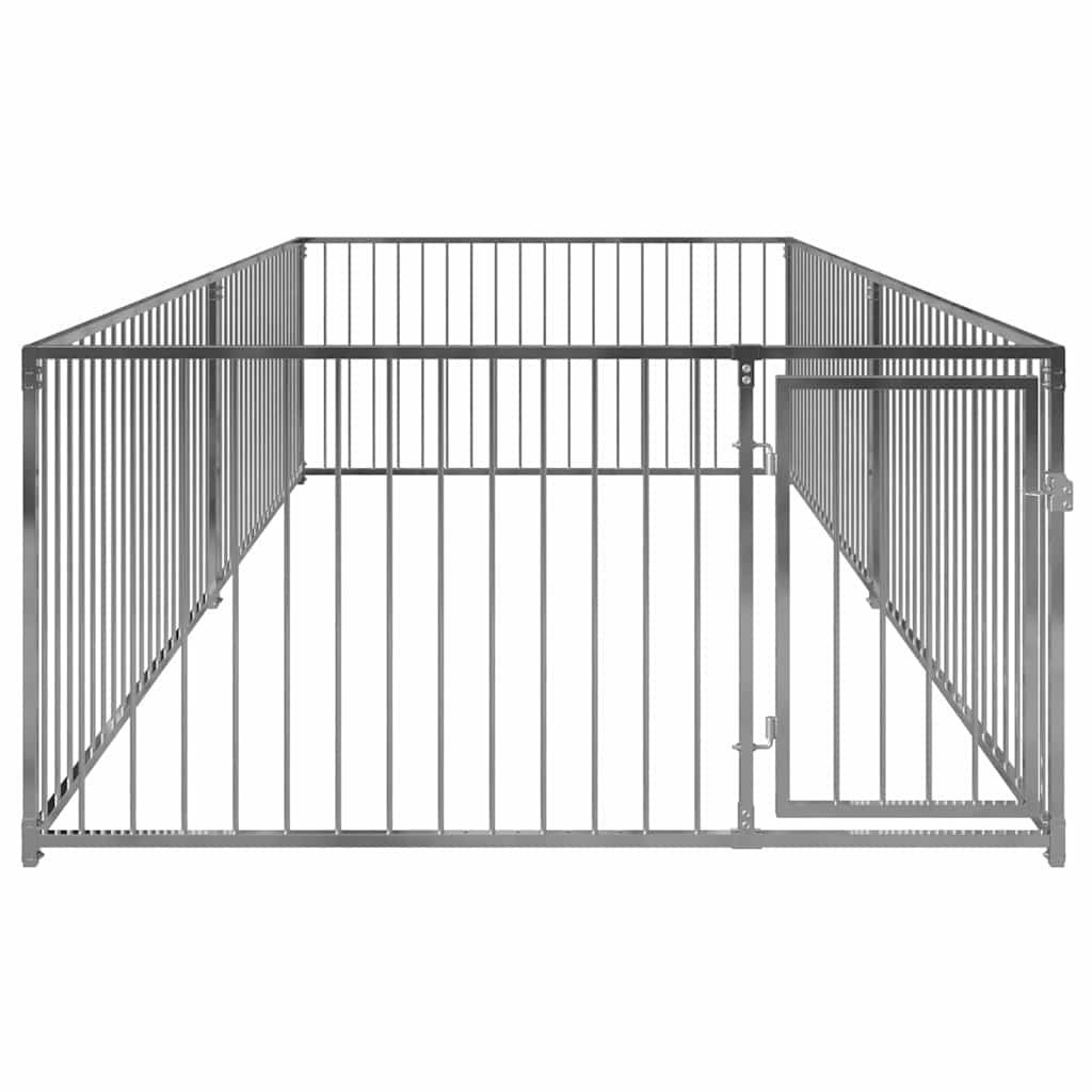 Outdoor-Hundezwinger 200×400×100 cm