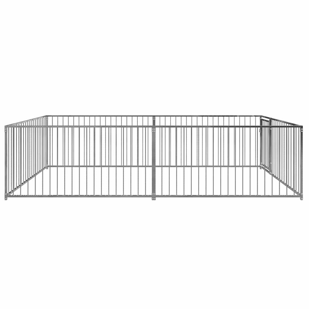 Outdoor-Hundezwinger 200×400×100 cm