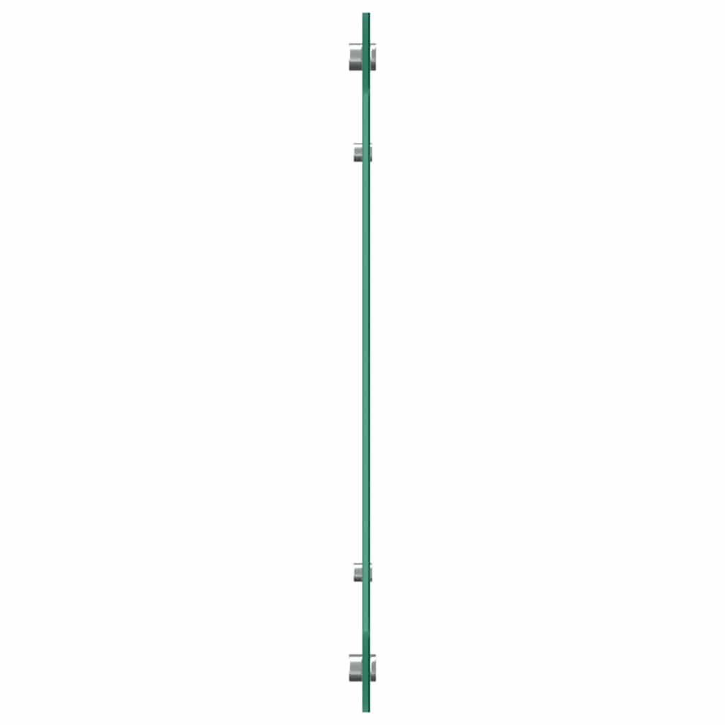 Küchenrückwand Weiß 70x50 cm Hartglas