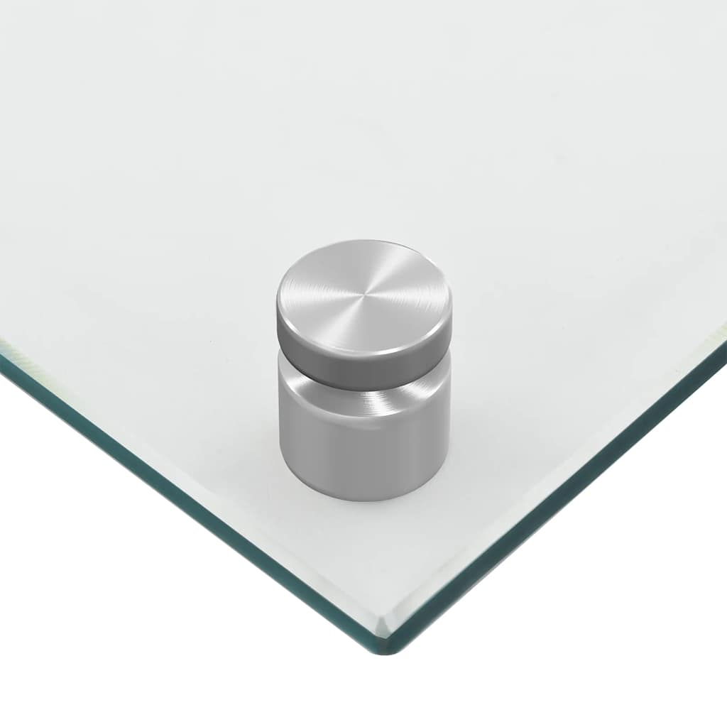 Küchenrückwand Transparent 90×60 cm Hartglas