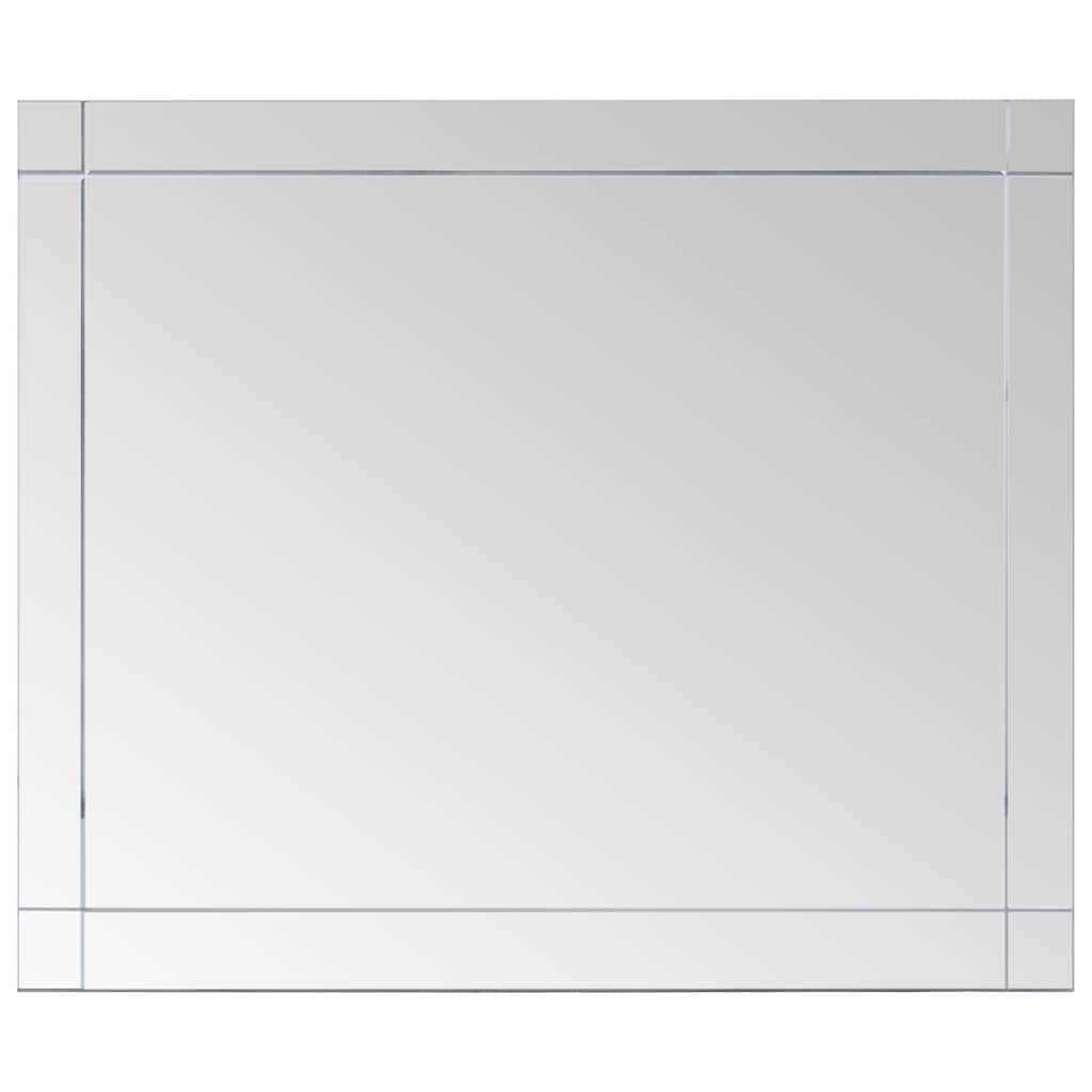 Wall mirror 80x60 cm glass
