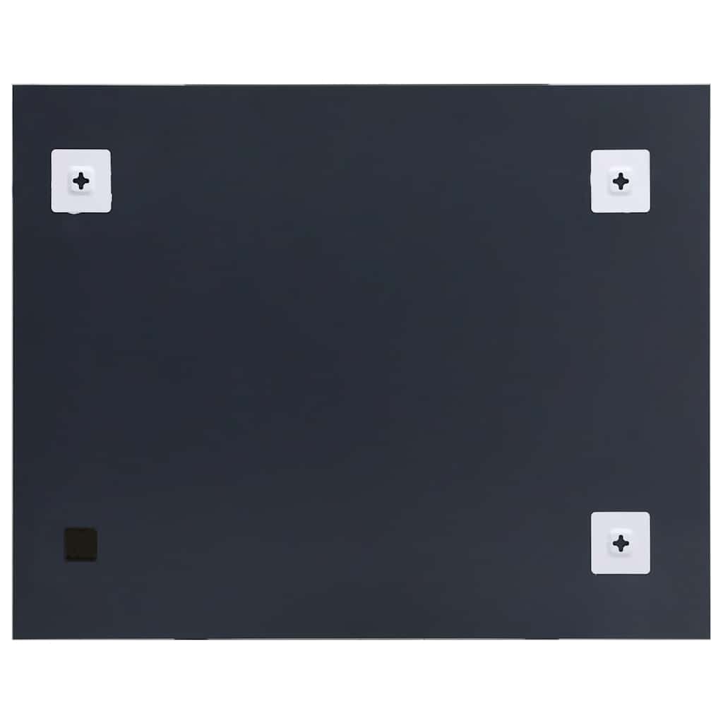 Wall mirror 80x60 cm glass