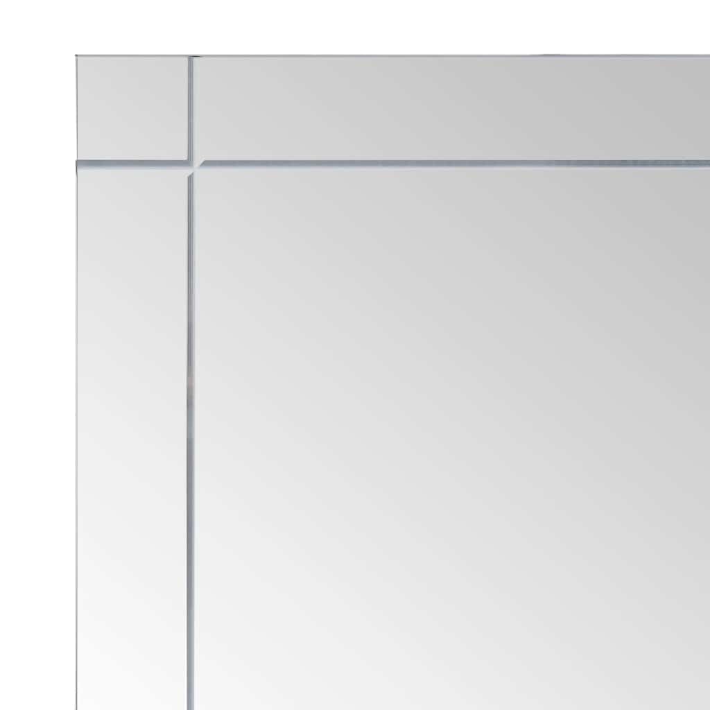 Wall mirror 80x60 cm glass