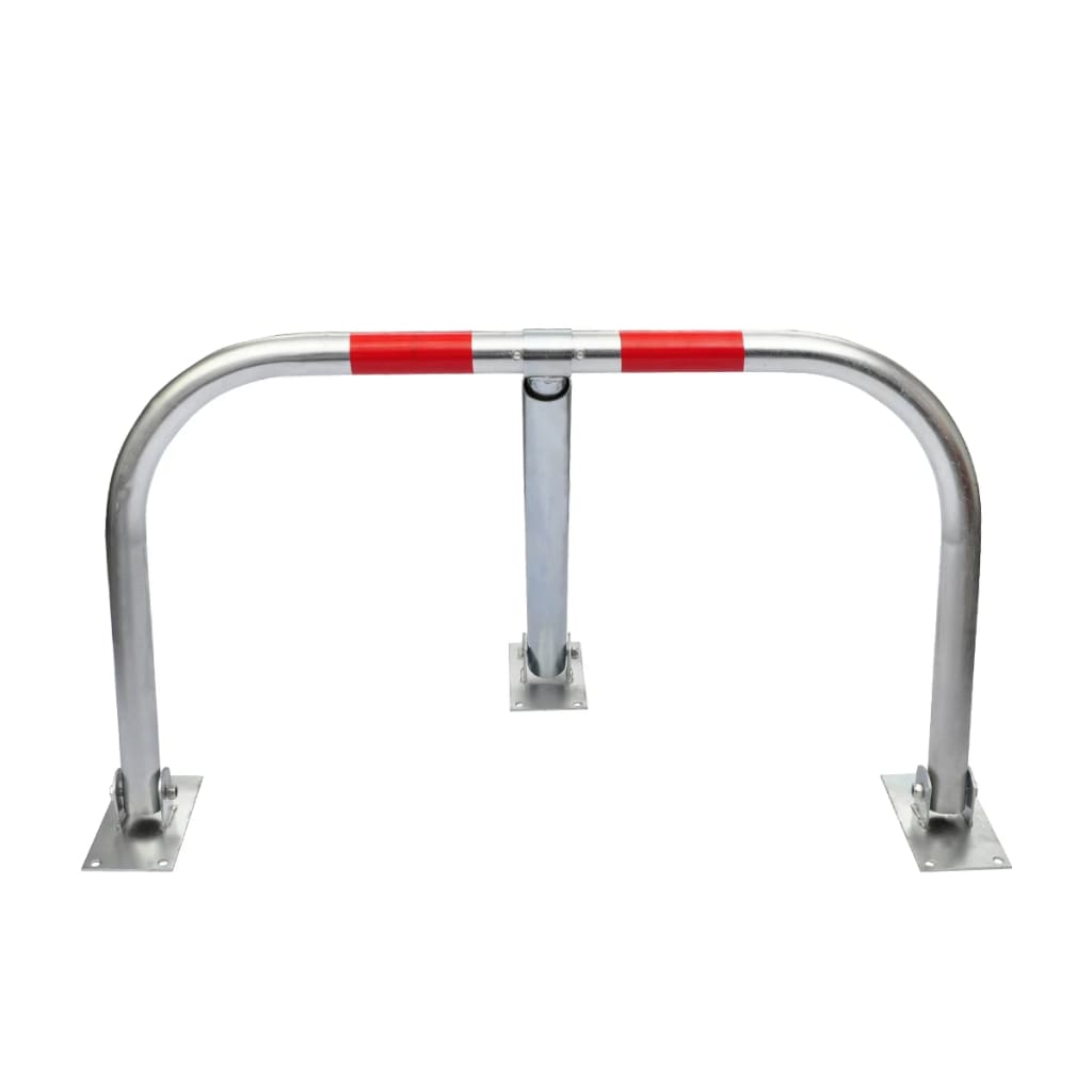 Foldable parking barrier