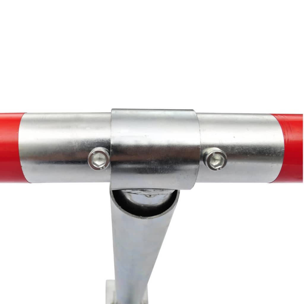 Foldable parking barrier