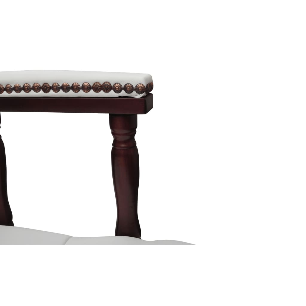 Fauteuil de bureau pivotant blanc