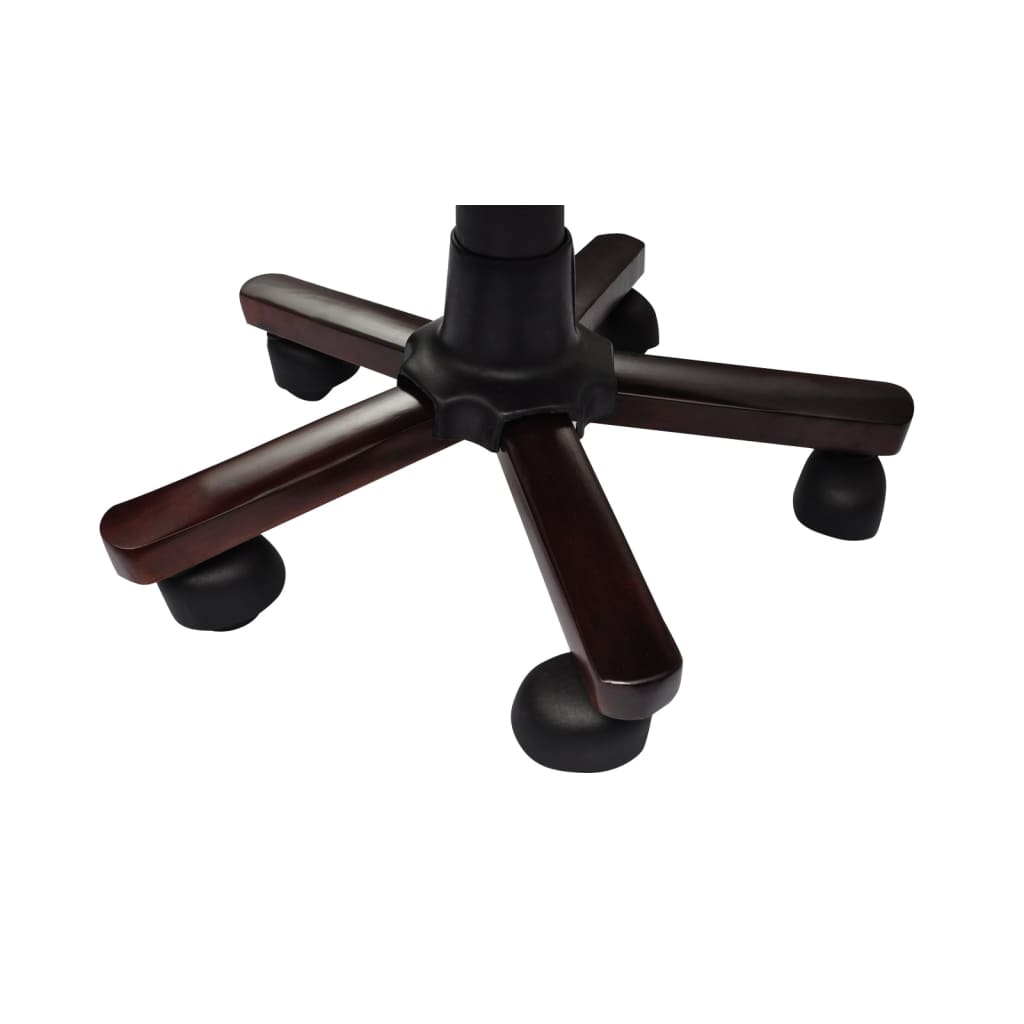Chaise de bureau pivotante marron