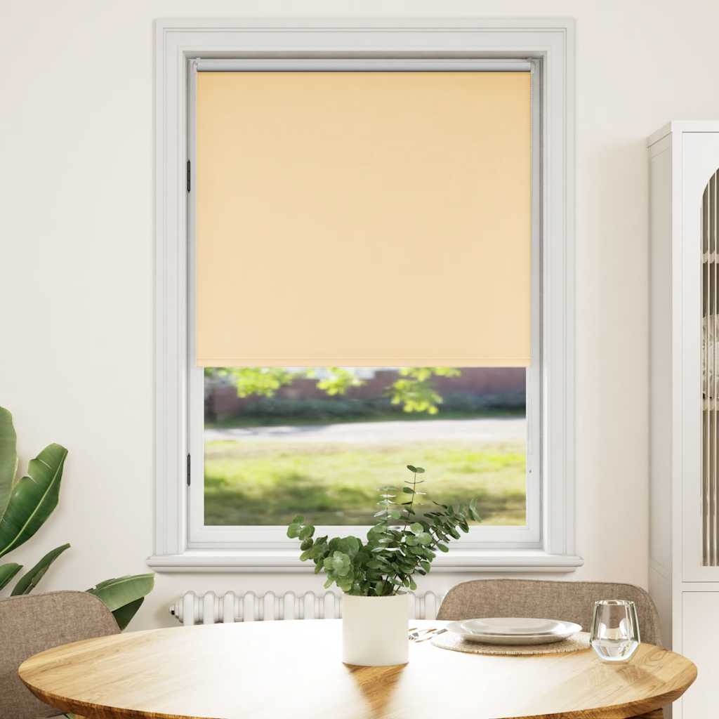 Store occultant 84,4 x 175 cm, largeur de tissu 80 cm, beige