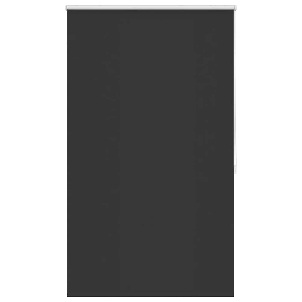 Blackout roller blind 84.4 x 175 cm, fabric width 80 cm, black
