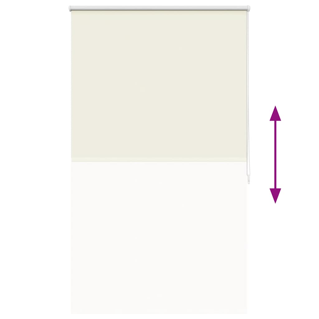 Blackout blind 104.4 x 175 cm, fabric width 100 cm, Off-white
