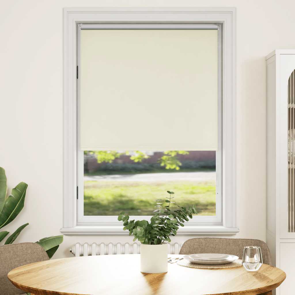 Blackout blind 104.4 x 175 cm, fabric width 100 cm, Off-white